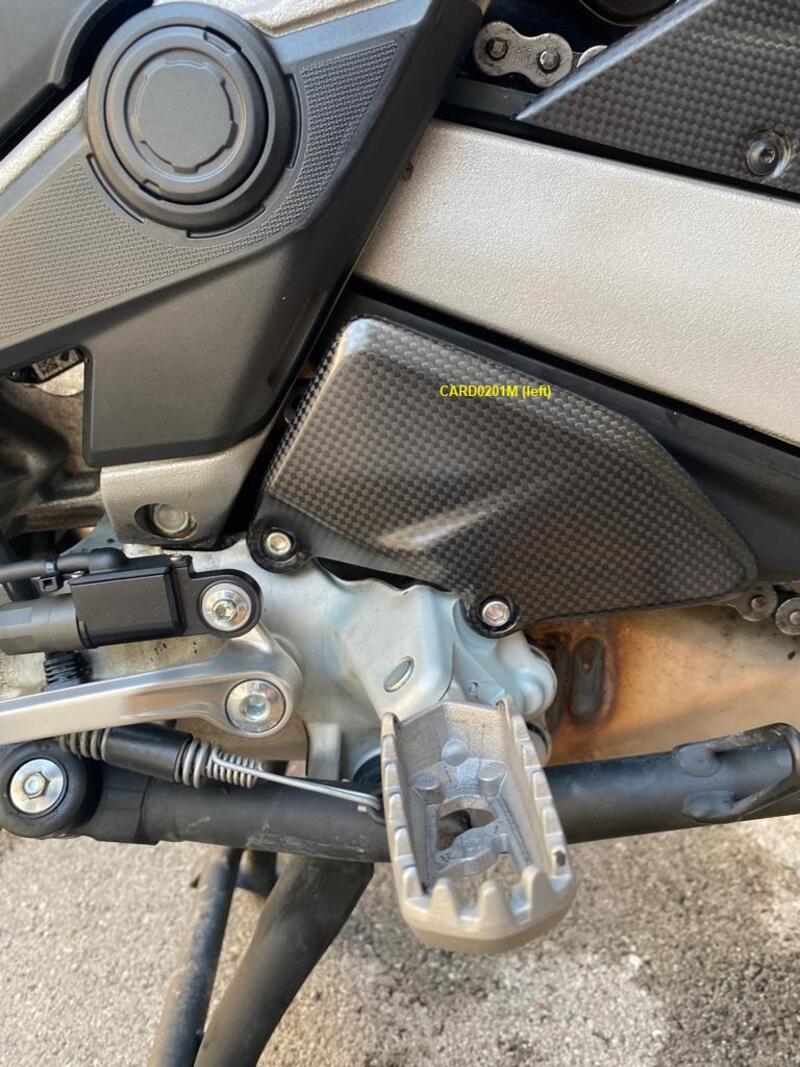 Paratacchi Dx/Sx Opaco per Ducati NeroA1